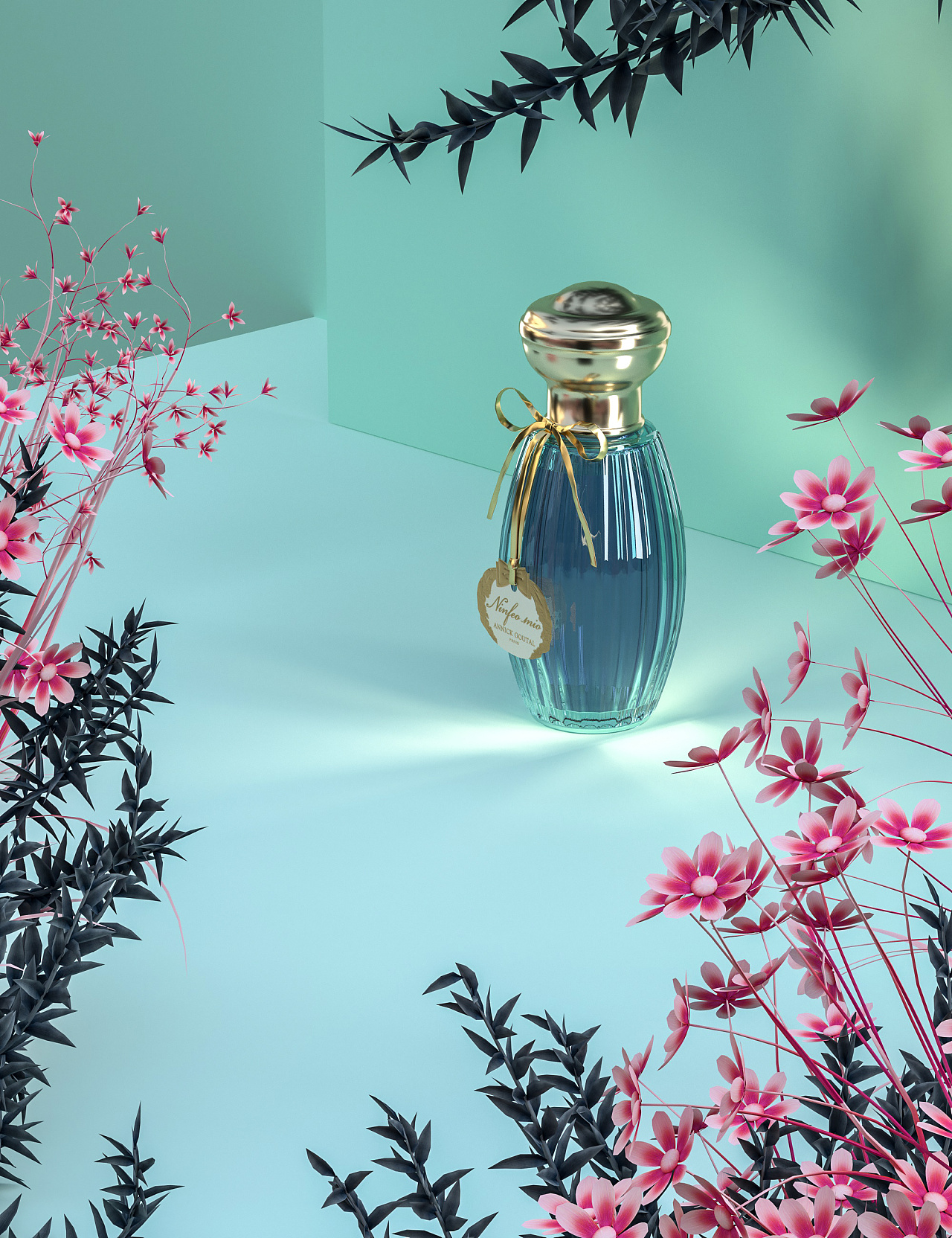 C4D 护肤品产品建模渲染(图3)